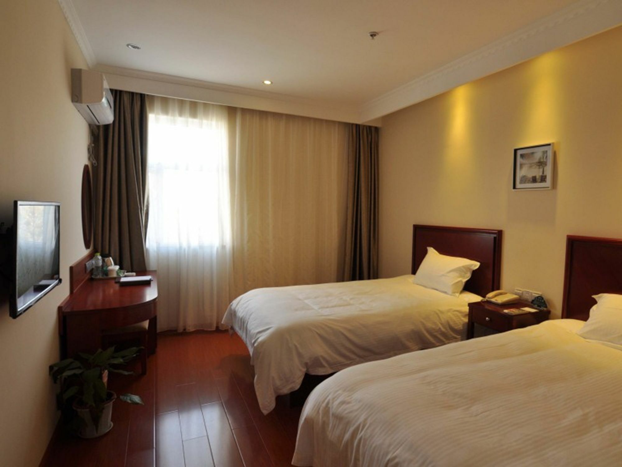 Greentree Inn Jiangsu Huaian Hongze Daqing Road Business Hotel Luaran gambar